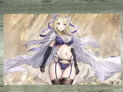 YGOmat Dogmatika Ecclesia, the Virtuous Trading Card Game Pad Playmat TCG Mat - Image 1