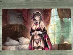 YGOmat House Dragonmaid Trading Card Game Playmat TCG CCG Mat Mouse Pad Bag - Image 1