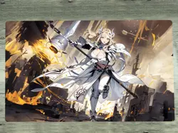 YGOmat Dogmatika Ecclesia, the Virtuous Trading Card Game Playmat TCG CCG Mat - Image 1