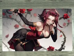 YGOmat Akiza Izinski Trading Card Game Playmat TCG CCG Playing Mat Mouse Pad Bag - Image 1