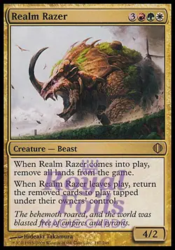 Realm Razer 1x FOIL ALA MTG Shards of Alara Rare MINT red green white - Image 1