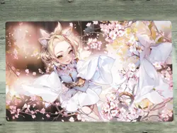 YGOmat Ash Blossom & Joyous Spring Trading Card Game Mat Playmat TCG CCG Pad Bag - Image 1