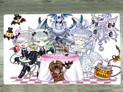 YGOmat Playmat Labyrinth TCG CCG Trading Card Game Mat Board Gaming Pad Free Bag - Image 1