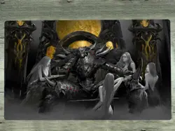 YGOmat Playmat Erebus the Underworld Monarch TCG CCG Trading Card Game Mat Bag - Image 1