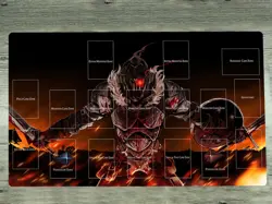 YGOmat Playmat TCG CCG Mat Anime Goblin Slayer Trading Card Game Mat + Mat Bag - Image 1