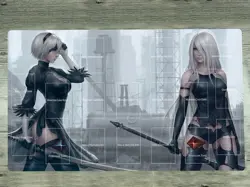YGOmat Playmat Nier Automata TCG CCG Mat Anime Trading Card Game Mat + Mat Bag - Image 1