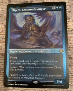 Eligeth, Crossroads Augur Etched Foil - MTG Magic Cards - CMR Commander Legends - Image 1