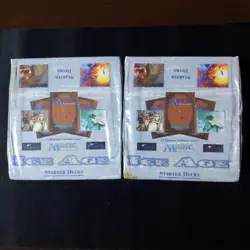 2x MTG Magic the Gathering - Ice Age starter Deck box New Factory Sealed - Image 1