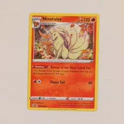 Ninetales - Pokemon Fusion Strike SWSH08 031/264 Trading Card Single - Image 1