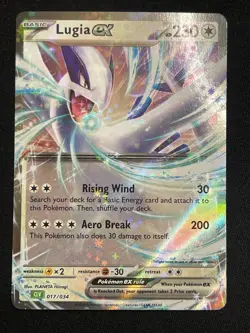 Pokemon Lugia ex Classic Collection Trading Card Game Classic 017/034 NM - Image 1
