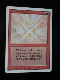 Mana Flare Revised Edition LP Lightly Played MTG Magic the Gathering - Image 1