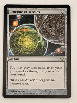 MTG Crucible of Worlds Fifth Dawn NP/LP Magic The Gathering - Image 1