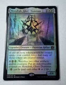 Mondrak, Glory Dominus Phyrexia: All Will Be One Foil - Image 1