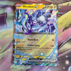 Miraidon ex 081/198 SV01: Scarlet & Violet Base Set NM Rare Holo Pokemon Card - Image 1