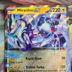 Miraidon ex 081/198 SV01: Scarlet & Violet Base Set NM Rare Holo Pokemon Card - Image 2