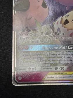 2019 Pokemon SM Cosmic Eclipse Togepi Cleffa Igglybuff Tag Team Holo #143/236 - Image 5