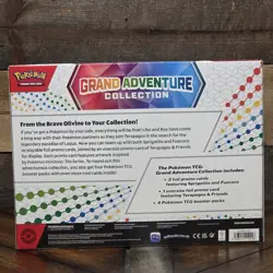 POKEMON Grand Adventure Collection box 4 packs inc Surging Sparks New & Sealed - Image 3