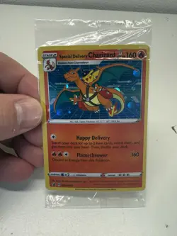 SEALED Pokemon Special Delivery Charizard SWSH075 Sword & Shield Promo - Image 1