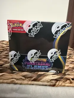 Pokemon Mega Evolution Phantasmal Flames Booster Box Sealed - Image 1