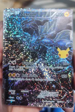 Pokemon Zekrom Celebrations Classic Collection Holo 114/114 Basic 130 HP - Image 1