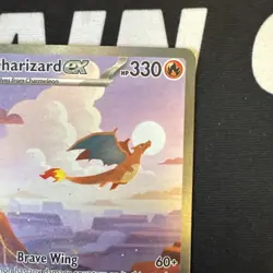 Pokemon TCG 151 MEW EN #199/165 Charizard ex Special Illustration Rare - Image 4