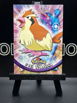 1999 Topps Pokemon TV Animation Series 1 Rasaff #57 Blue Logo Regular German LP - Image 2