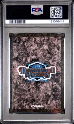 2000 YU-GI-OH! JPN DUNGEON DICE MONSTERS BOOSTER 3 DARK MAGICIAN PSA 7 - Image 2