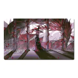 YGOmat Akiza Izinski Black Rose Dragon Card Game Pad Table Playmat TCG CCG Mat - Image 1