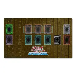YGOmat Speed Duel Trading Card Game Mouse Pad Table Playmat TCG CCG Mat Bag - Image 1