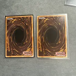 QCR Blue-Eyes White Dragon Dark Magician Quarter Century Yugioh Original Artwork - Image 2