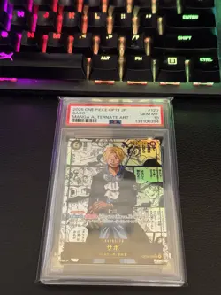 2025 One Piece Sabo OP13-120 SEC Manga Alternate Art PSA 10 Japanese - Image 1
