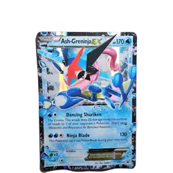 Pokemon Ash-Greninja EX XY133 Promo Foil Card 170 HP XY Set - Image 1