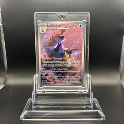 Pokemon TCG Samurott 107/086 White Flare Illustration Rare Holo Card - Image 1