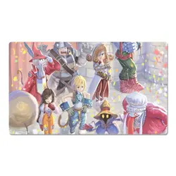 Final Fantasy IX Table Playmat TCG CCG Play Pad Trading Card Game Mat Mousepad - Image 1