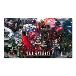 Final Fantasy XVI Playmat TCG CCG Play Pad FF Trading Card Game Mat Mousepad - Image 1