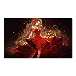 Final Fantasy Playmat Aerith Gainsborough TCG CCG FF Trading Card Game Mat Pad - Image 1