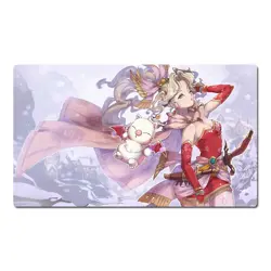 Final Fantasy Table Playmat Terra Branford TCG CCG FF Trading Card Game Mat Pad - Image 1