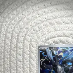 Pokemon TCG N's Zekrom Full Art Holo Promo ME Card 031 130 HP Dragon - Image 2