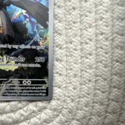 Pokemon TCG N's Zekrom Full Art Holo Promo ME Card 031 130 HP Dragon - Image 5
