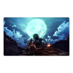Final Fantasy Table Playmat Seto Red XIII FF TCG CCG FF Trading Card Game Mat - Image 1