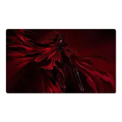 Final Fantasy Playmat Vincent Valentine TCG CCG FF Trading Card Game Mat & Bag - Image 1