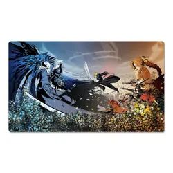 Final Fantasy Playmat Cloud Sephiroth Tifa Aerith FF TCG CCG Pad Card Game Mat - Image 1