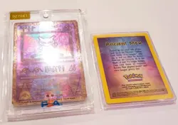 🔥 Pokemon "Ancient Mew" League Promo Holo Nintendo Lot 2 Cards (RARE) Mint!! 🔥 - Image 2