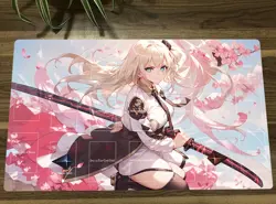 WVICM Table Playmat Sky Striker Ace Raye TCG CCG Play Pad Trading Card Game Mat - Image 1