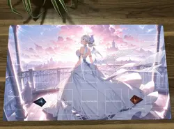 WVICM Duel Playmat Labrynth of The Silver Castle TCG CCG Mousepad Card Game Mat - Image 1