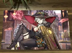 WVICM Playmat Diabellstar the Black Witch TCG CCG Pad Trading Card Game Mat Bag - Image 1