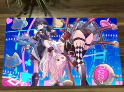 WVICM Table Playmat M∀LICE Girl TCG CCG Playing Pad Trading Card Game Mat Bag - Image 1