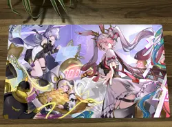 WVICM Table Playmat M∀LICE＜P＞TCG CCG Mouse Pad Trading Card Game Mat Free Bag - Image 1