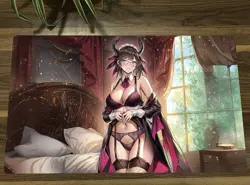 WVICM Table Playmat House Dragonmaid TCG CCG Mouse Pad Trading Card Game Mat - Image 1