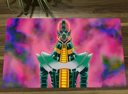 WVICM Playmat Jinzo TCG CCG Mouse Pad Trading Card Game Mat Mousepad Free Bag - Image 1